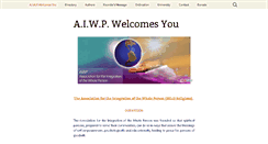 Desktop Screenshot of aiwp.org